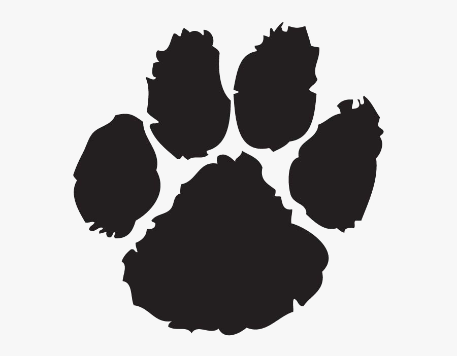 Paw Print Double Clipart Transparent Png - Mogadore Wildcats, Transparent Clipart