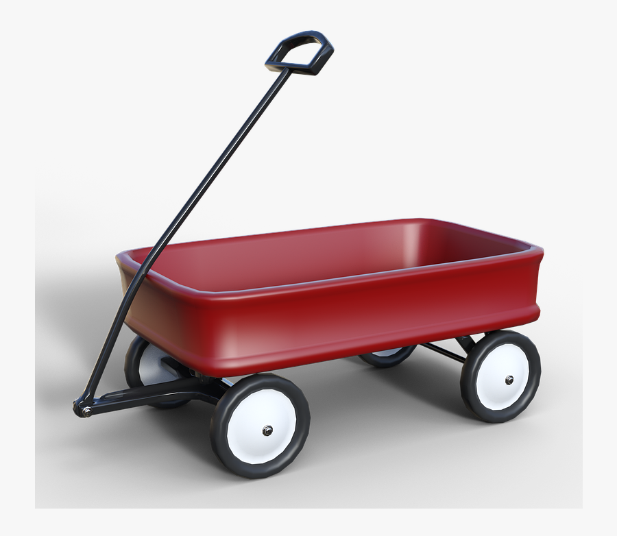 Transparent Handcart Clipart - Bebek Çek Çek Araba, Transparent Clipart