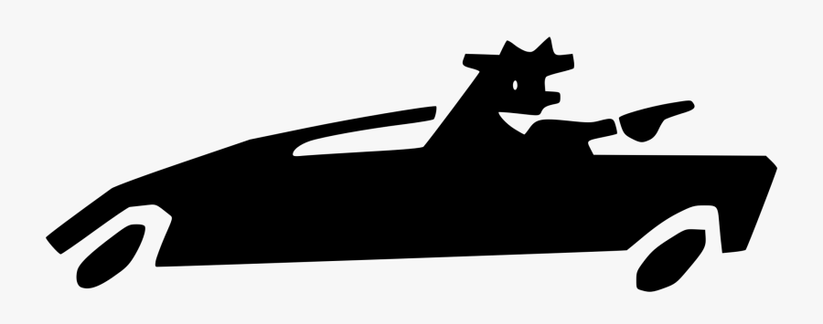 Silhouette,monochrome Photography,car, Transparent Clipart