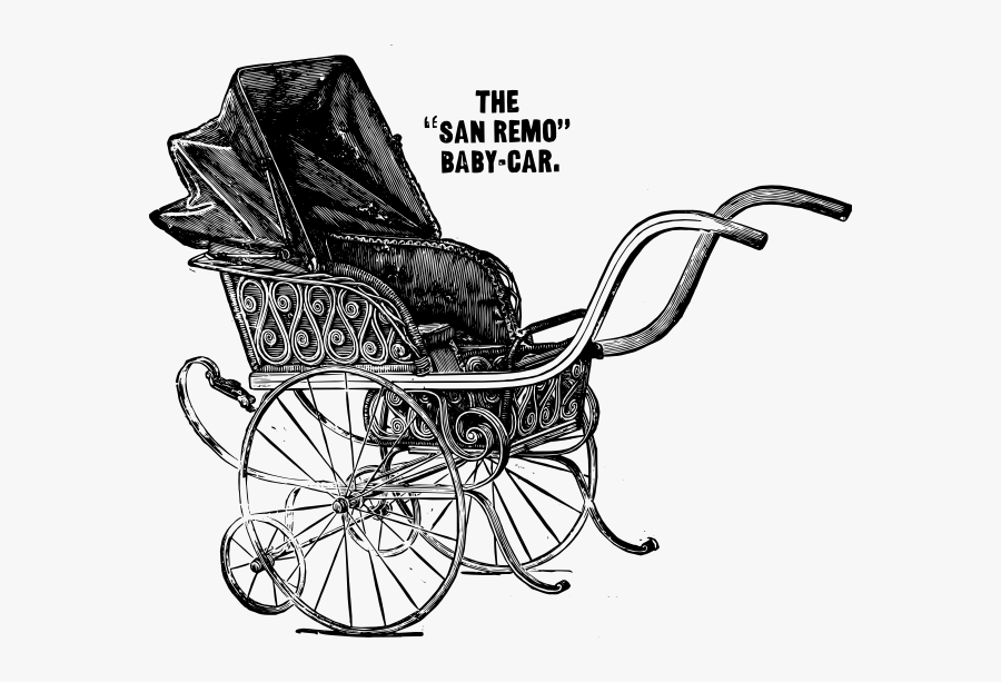Clip Art Vintage Carriage Google Search - Vintage Baby Buggies Clipart Transparent, Transparent Clipart