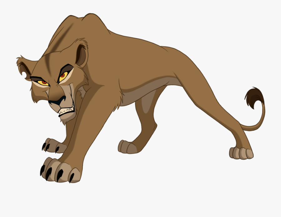 Scar Clipart Simba - El Rey Leon Zira, Transparent Clipart