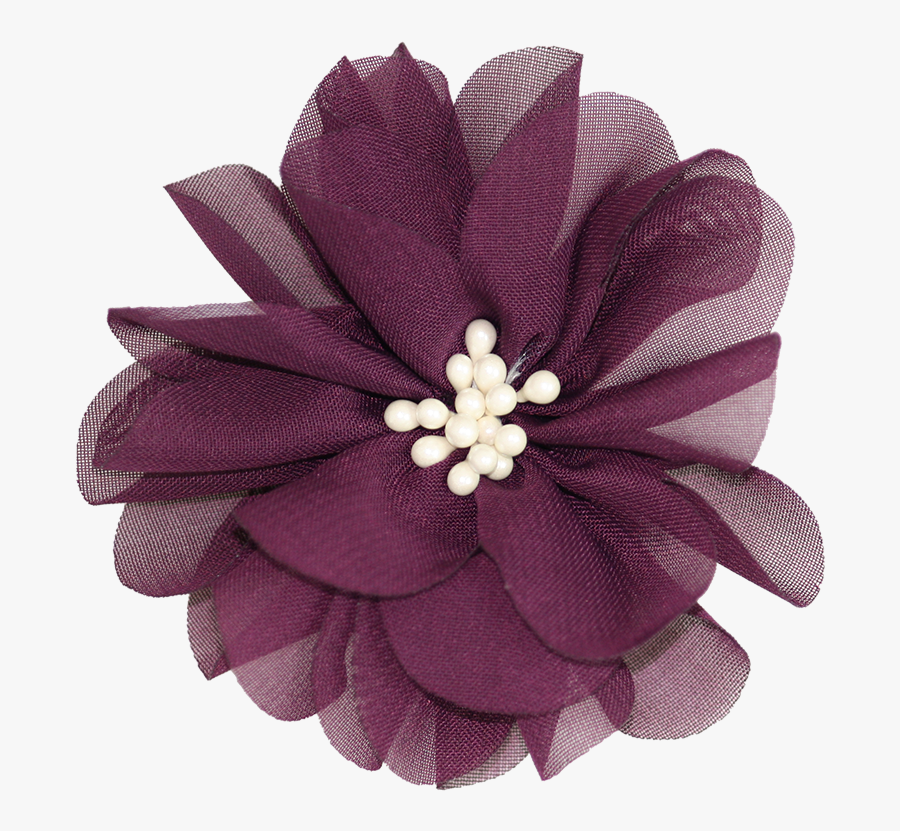 Transparent Burgundy Flower Png - Artificial Flower, Transparent Clipart