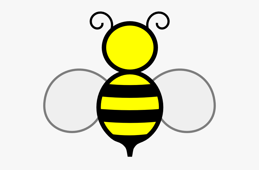 Clip Art Bee Black And White, Transparent Clipart