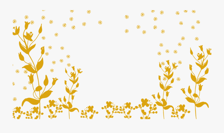 Floral Header Wide Width 96 Dpi Trans - Floral Header Png, Transparent Clipart