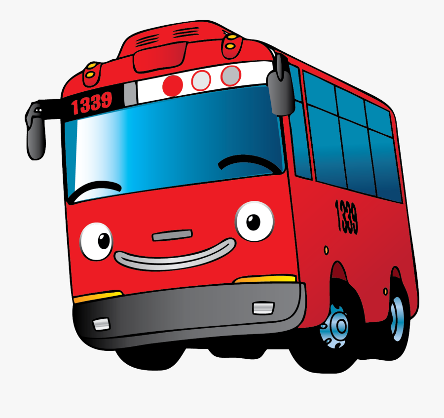 Tayo Bus Vehicle Mode Motor Of Transport Clipart - Bus Tayo Png, Transparent Clipart