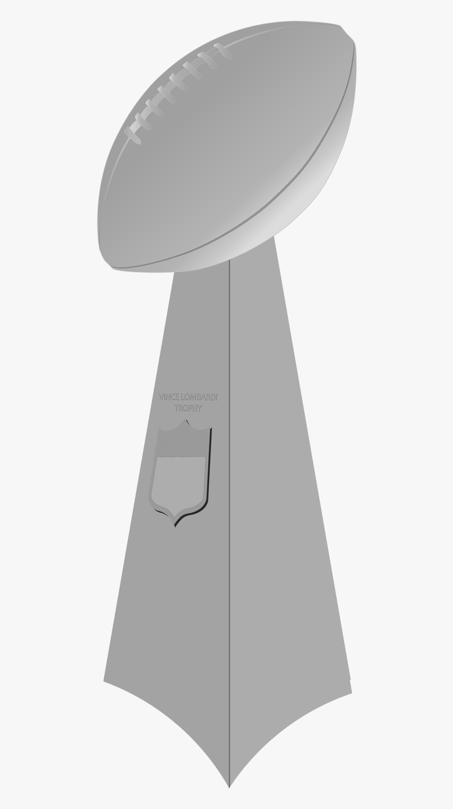 Lombardi Trophy - Cartoon Super Bowl Trophy, Transparent Clipart