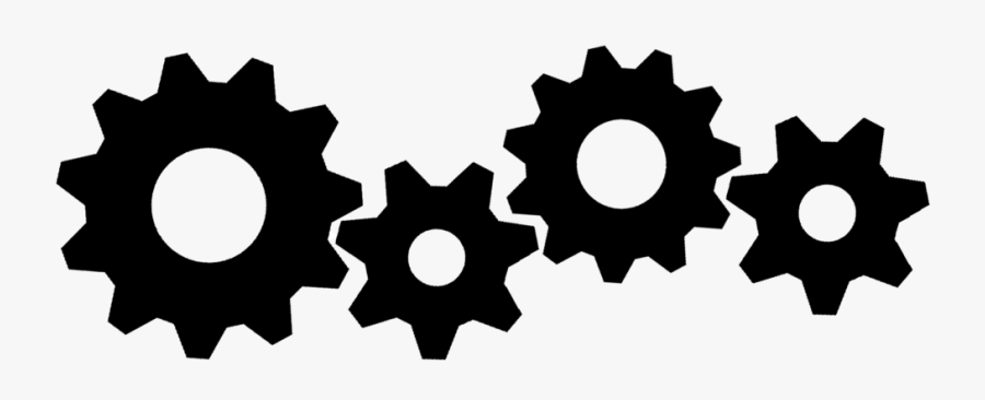 Transparent Gears Png - Circle, Transparent Clipart