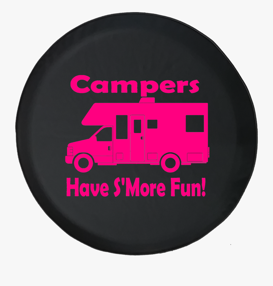 Campers Have S"more Fun Camping Travel Trailer Motorhome, Transparent Clipart