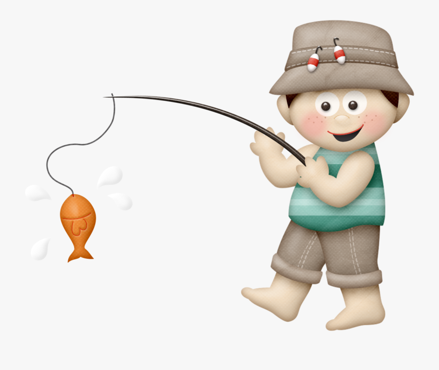Hillbilly Clipart Trailer - Boy Fishing Clipart, Transparent Clipart