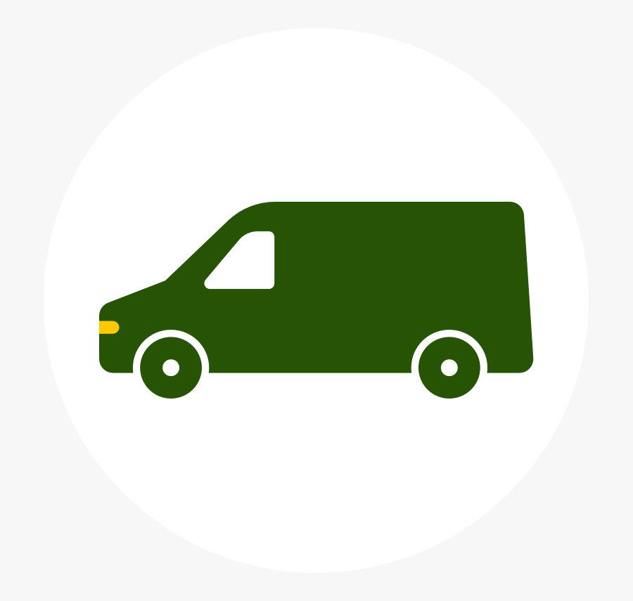 Compact Van, Transparent Clipart