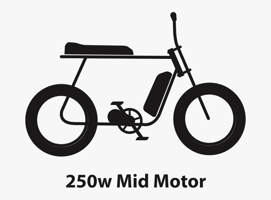 Synch Electric Bike, Transparent Clipart