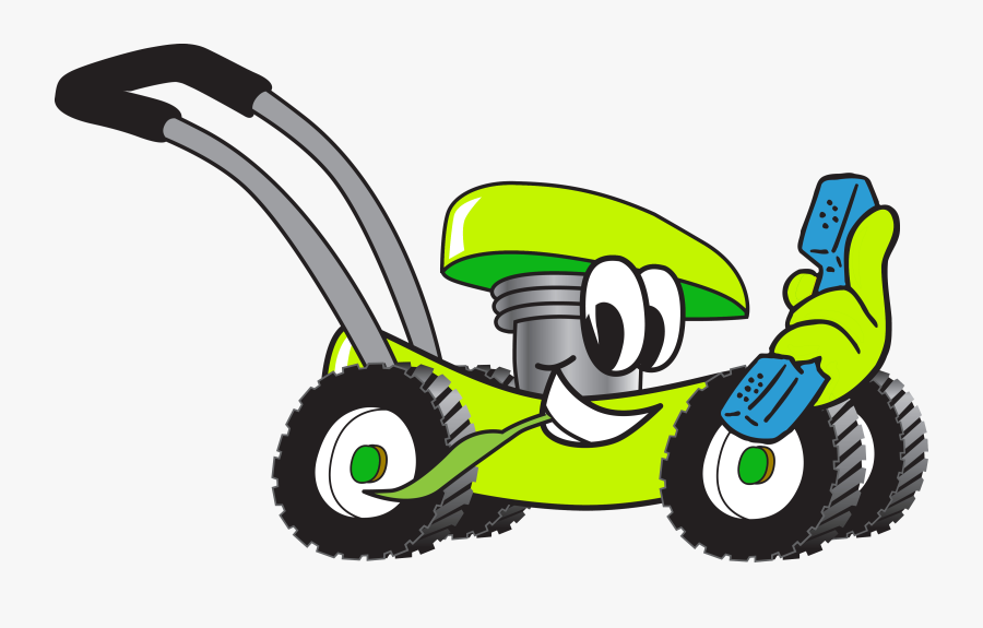 Lawn Mower Clip Art, Transparent Clipart