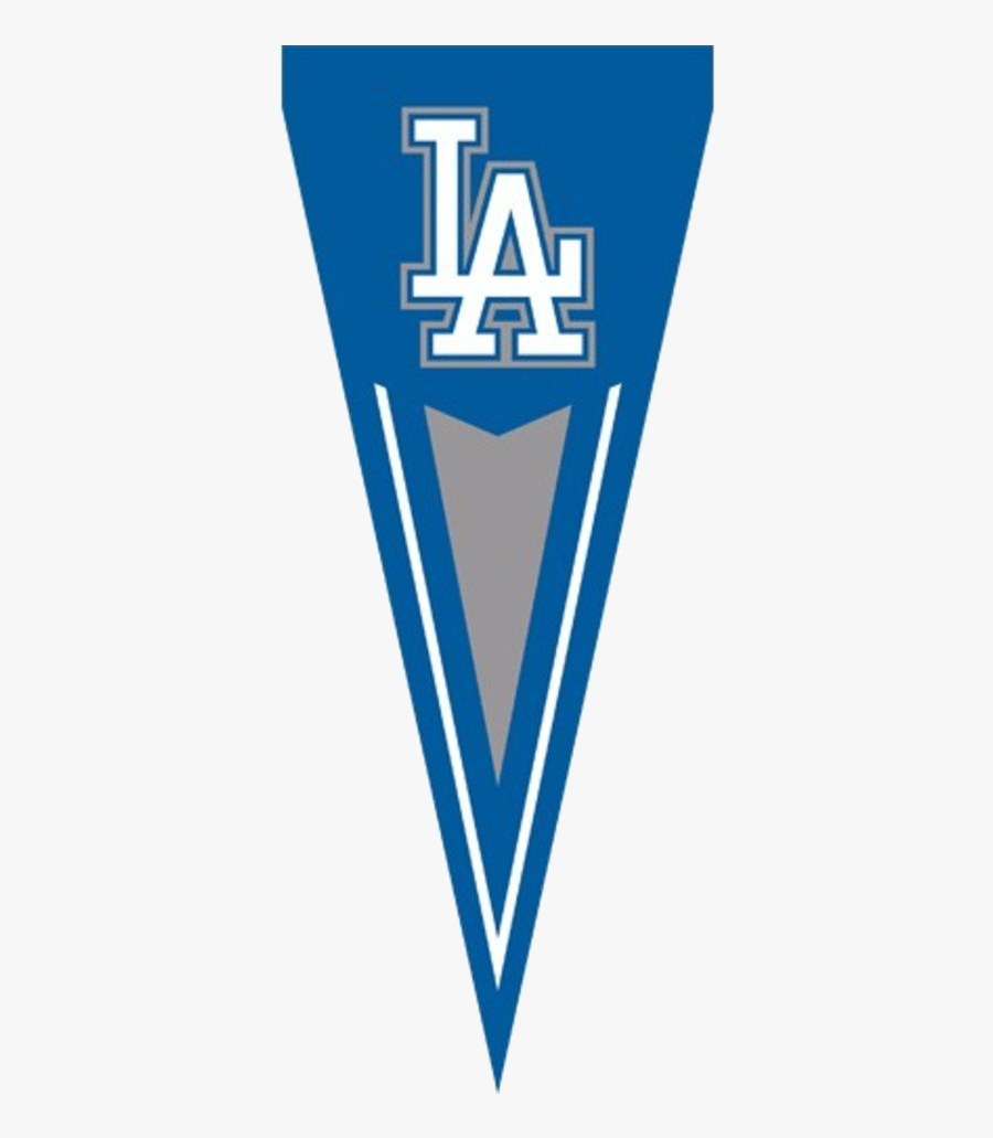Dodgers Los Angeles Clip Art Free Image Transparent - Triangle, Transparent Clipart