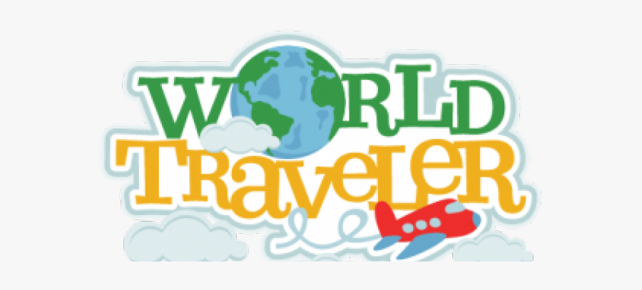 World Traveler Cliparts - Graphic Design, Transparent Clipart