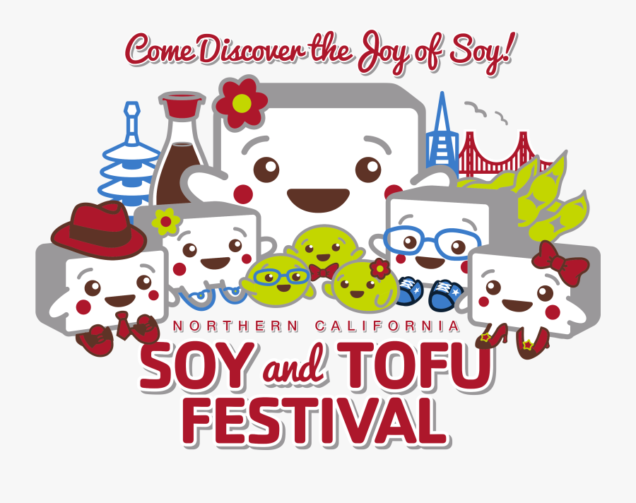 Transparent Discover Clipart - Soy And Tofu Festival Logo, Transparent Clipart
