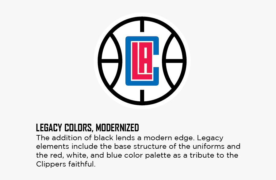 Clip Art Clippers New Logo - La Clippers Logo 2017, Transparent Clipart
