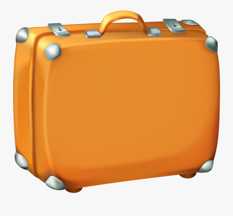 Transparent Suit Case Png - Cartoon Suitcase, Transparent Clipart