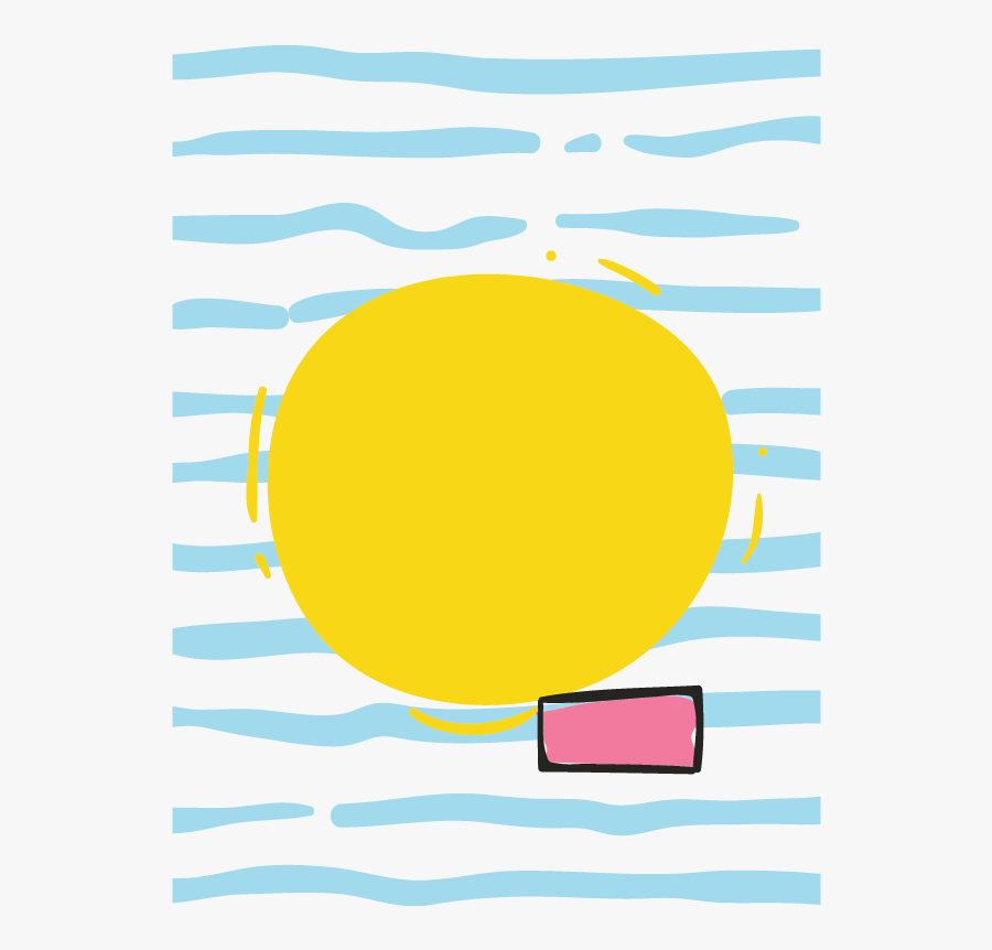 Middle Yellow Round Blue Stripes Book Banner - Shalom Para Todos Os Povos, Transparent Clipart