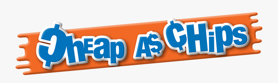 Cheap As Chips Logo Clipart , Png Download - Cheap As Chips Logo, Transparent Clipart
