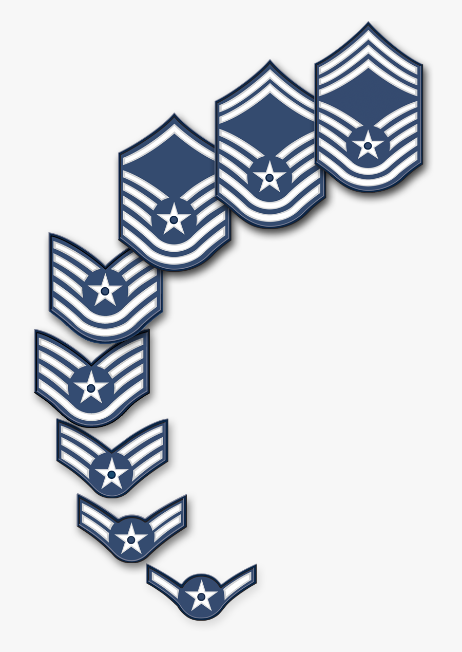 Usaf First Sergeant Senior, Transparent Clipart
