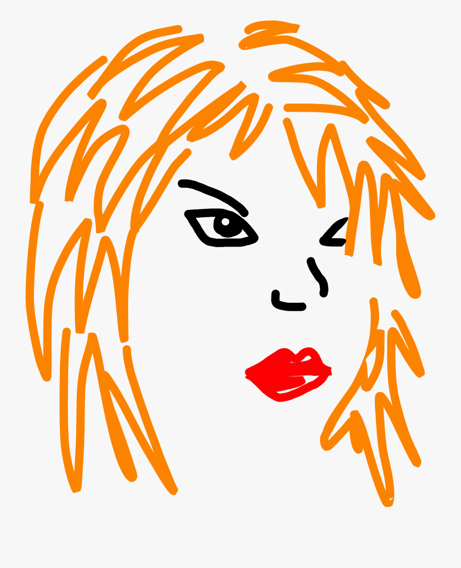 Ginger Girl Clip Arts - Clip Art, Transparent Clipart