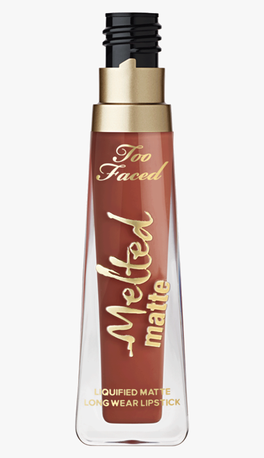 Melted Matte Gingerbread Girl - Too Faced Gingerbread Girl Melted Matte Liquified Long, Transparent Clipart