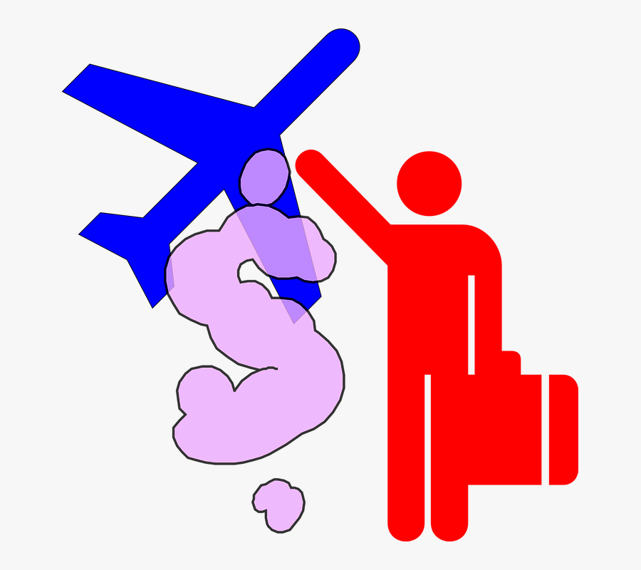 Cheap Flights Clip Art - Travel Clipart, Transparent Clipart