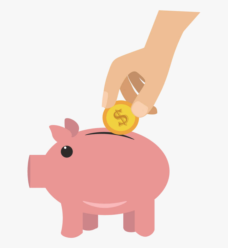 Saving Money Cartoon Png, Transparent Clipart