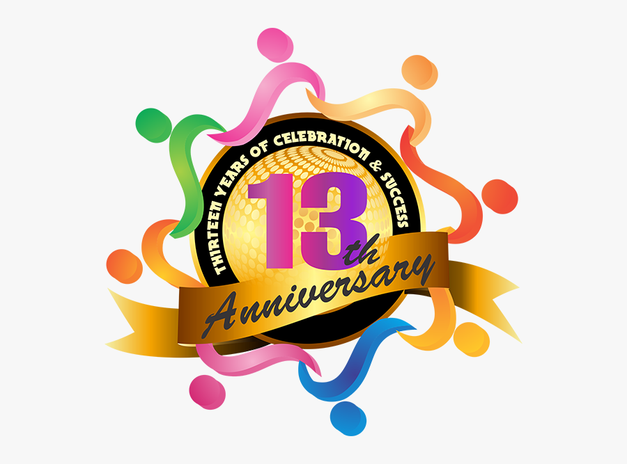 Cheap Web Hosting Server India - Happy 13th Anniversary Clipart, Transparent Clipart