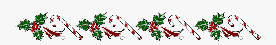 Xmas Border, Transparent Clipart