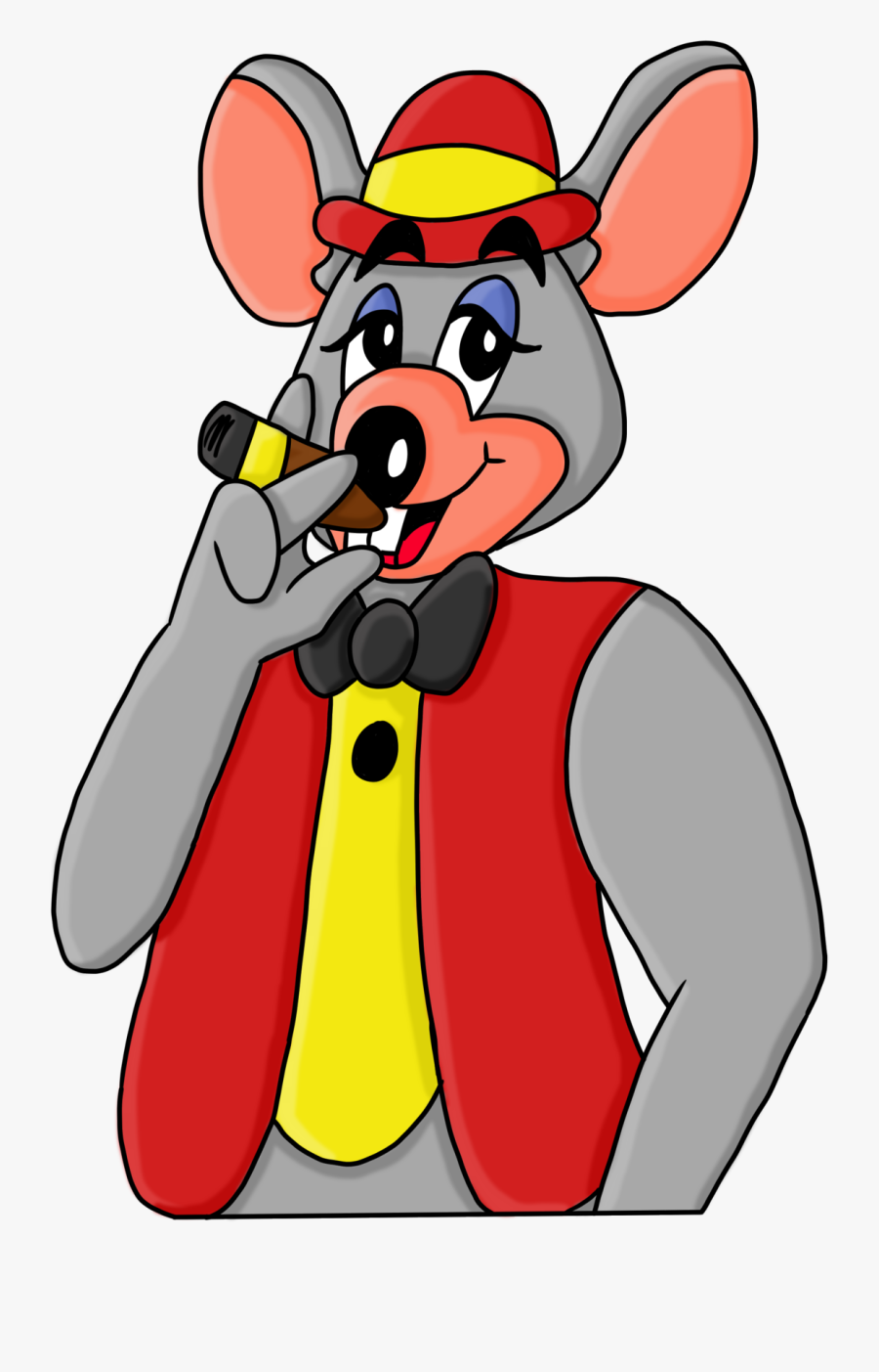 Rejected Art For Chuck E Con - Cartoon, Transparent Clipart