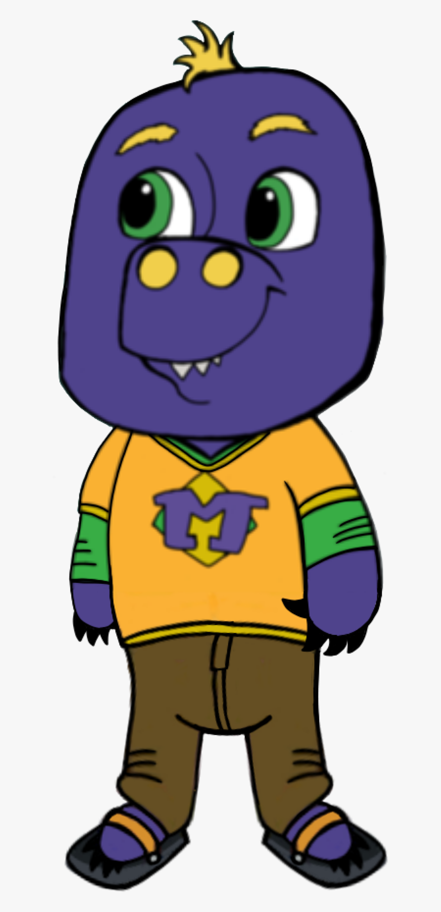 The Chuck E - Cartoon, Transparent Clipart