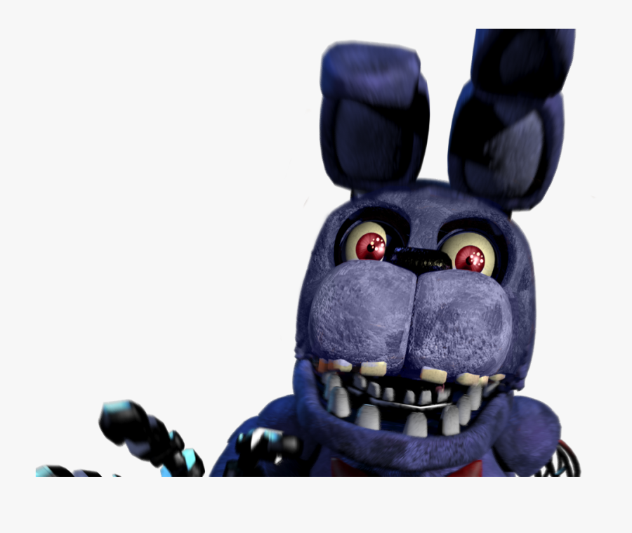 Continue Button Games Fnaf - Fnaf Unwithered Bonnie Jumpscare, Transparent Clipart