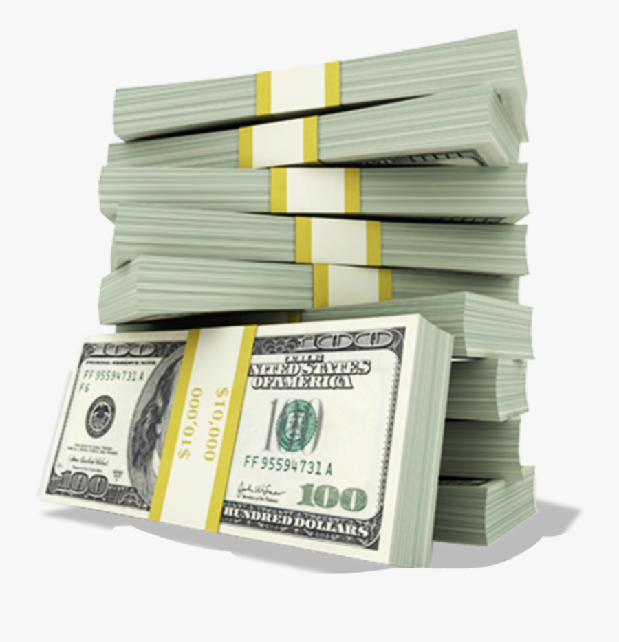 Stacks Of Cash Png - Stacks Of Money Png, Transparent Clipart