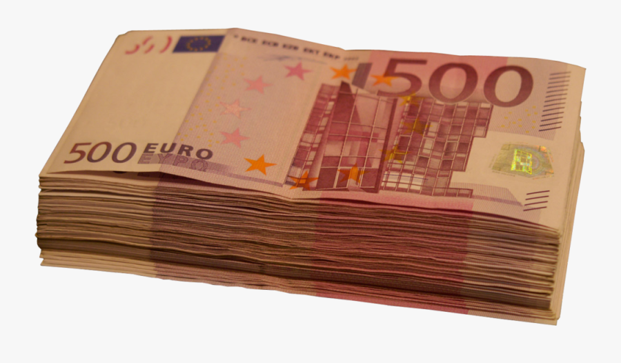 500 Euro Note Euro Banknotes Money 10 Euro Note - Money Stack Euro Png, Transparent Clipart