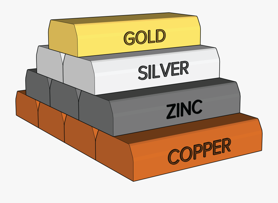 Stack Of Money Clipart Transparent - Lingote De Cobre Dibujo, Transparent Clipart