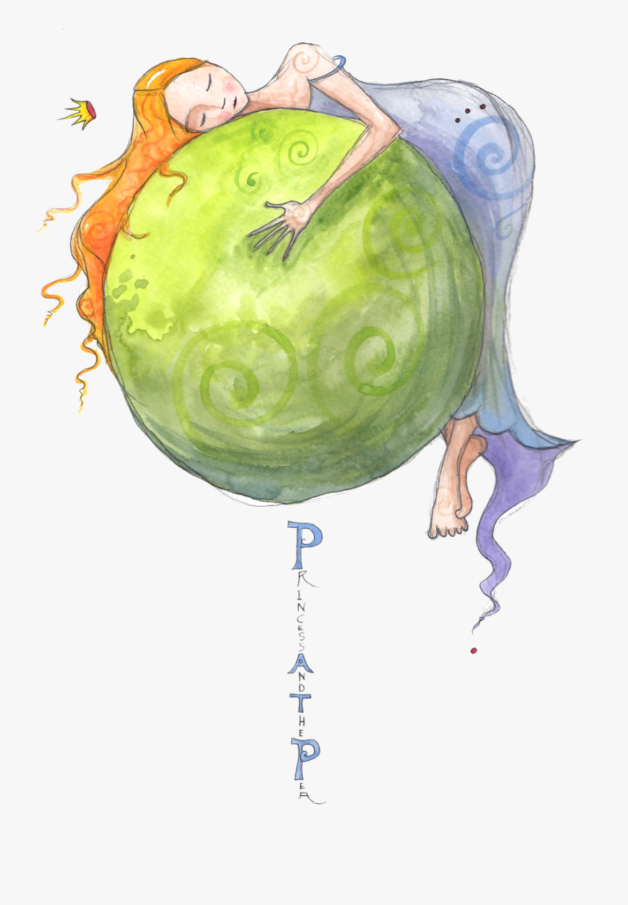 Fruit Water Splash Clipart Princess - The Princess And The Pea, Transparent Clipart