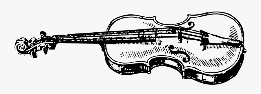 Electric Guitar,string Instrument,art - Violin Illustration Png, Transparent Clipart