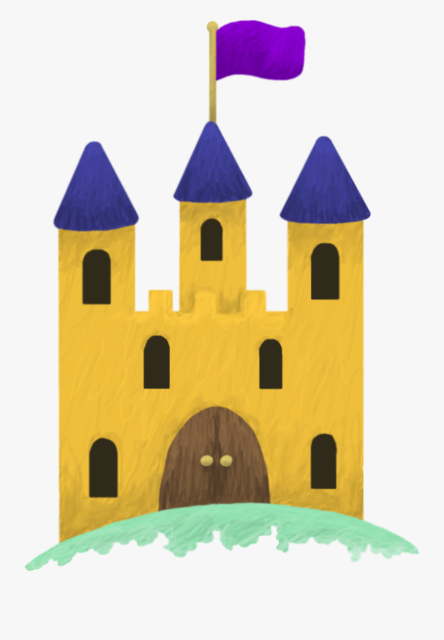 The Princess And The Pea By Jill Machin - Castle, Transparent Clipart