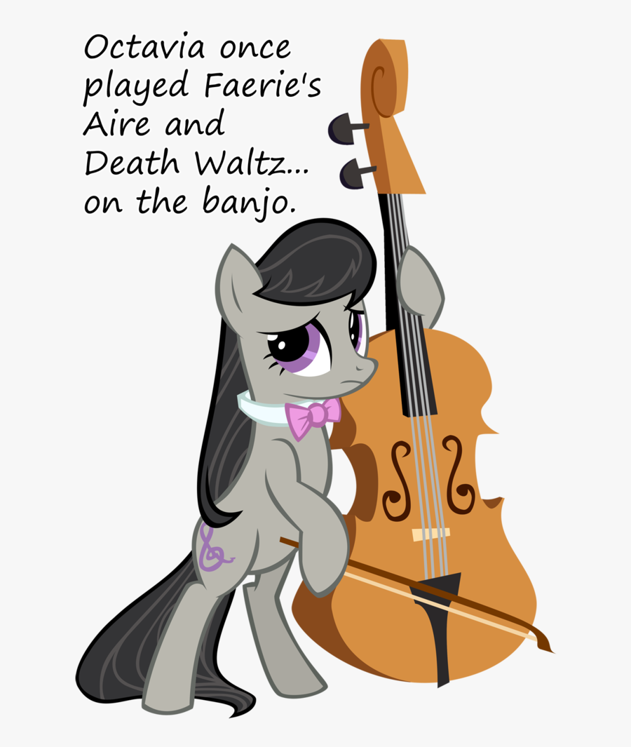 Banjo Clipart Simple - Octavia Pony, Transparent Clipart