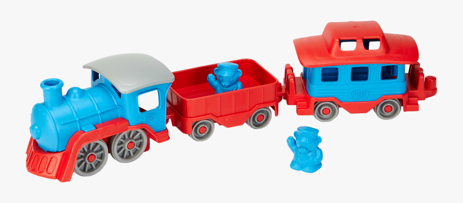 Transparent Toy Trains Clipart - Green Toys Train, Transparent Clipart