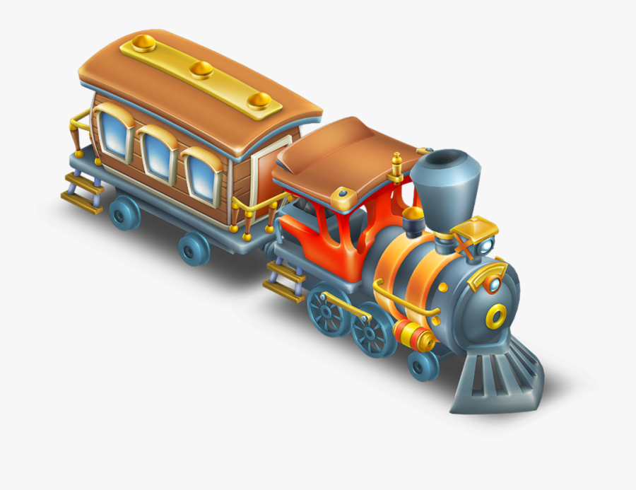 Image Personal Stage Png - Hay Day Express Train, Transparent Clipart