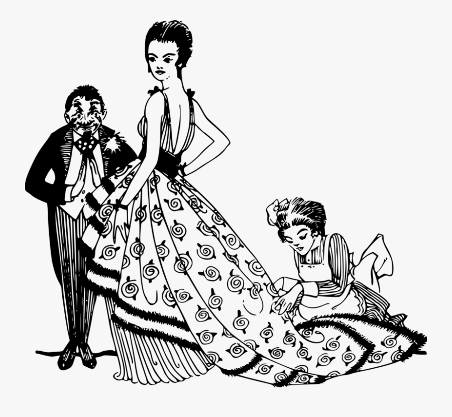 Stylish Lady, Transparent Clipart