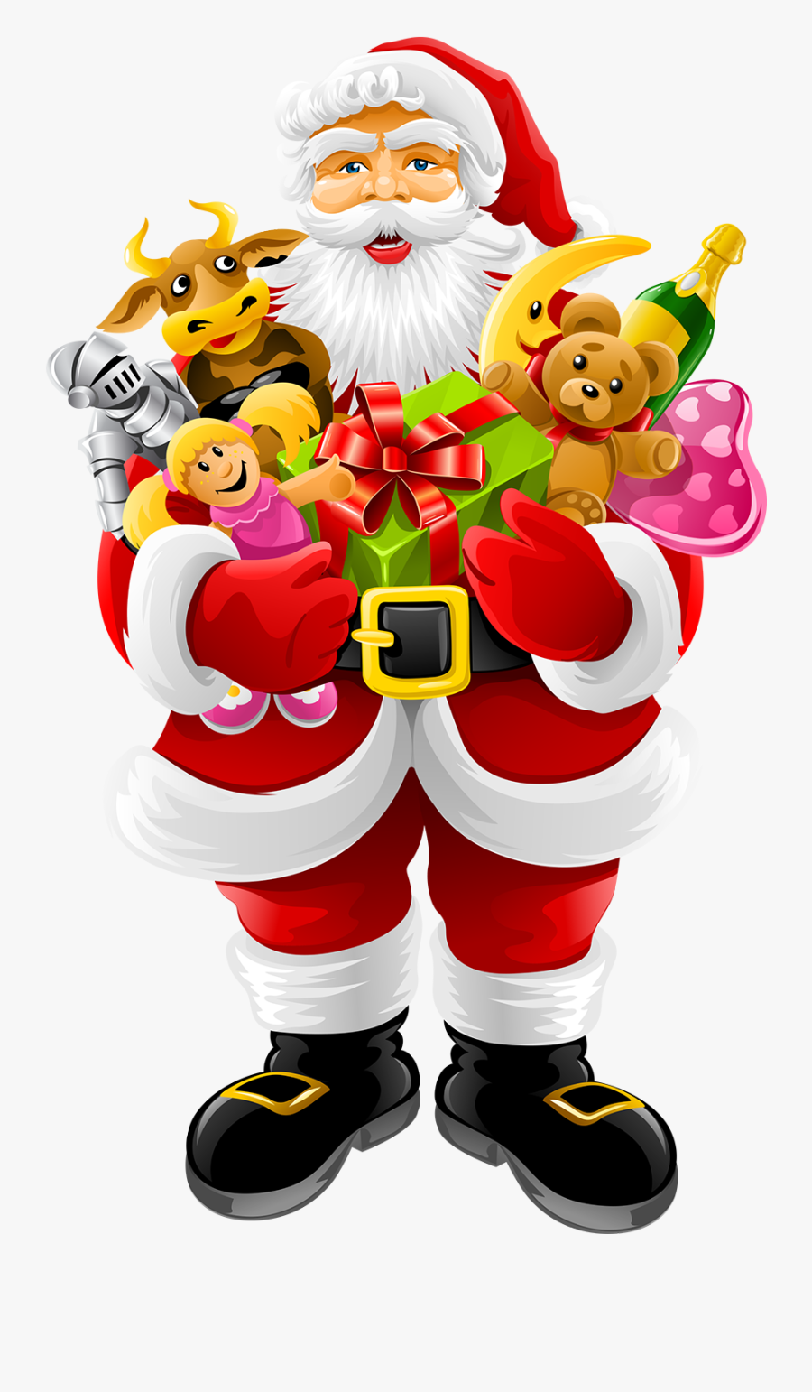Santa Claus Grande Png, Transparent Clipart