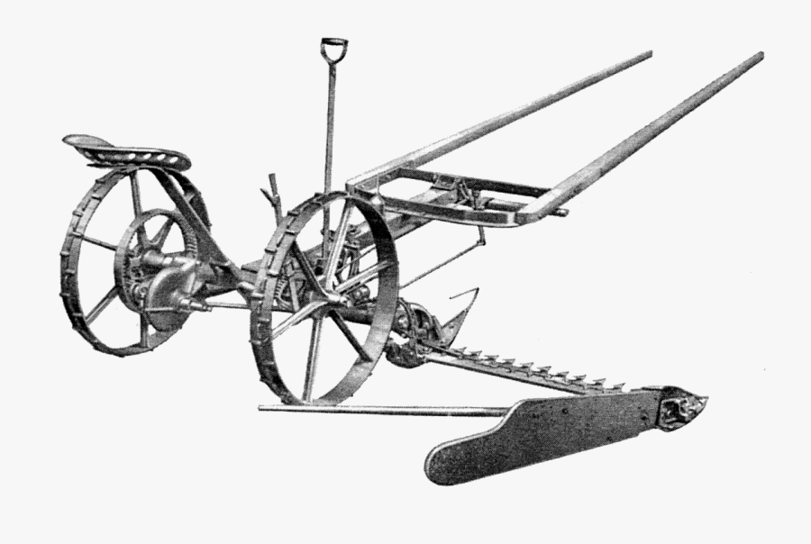 Clip Art Old Fashioned Plow - Cannon, Transparent Clipart