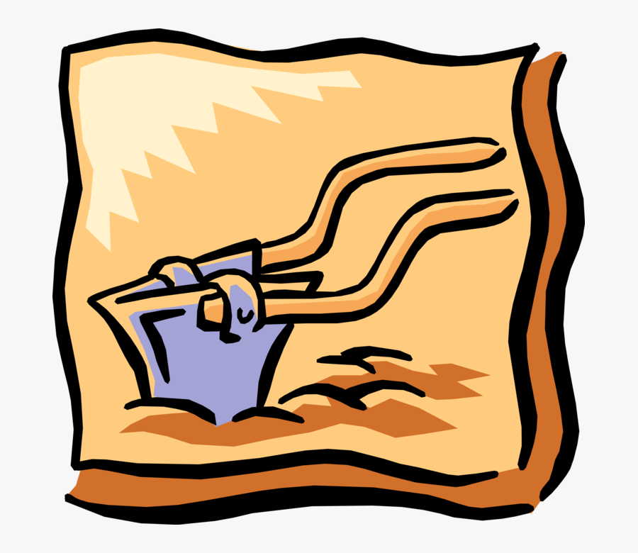 S Traditional Farm Plough Vector Image Illustration - Cartoon Picture Of A Plow, Transparent Clipart
