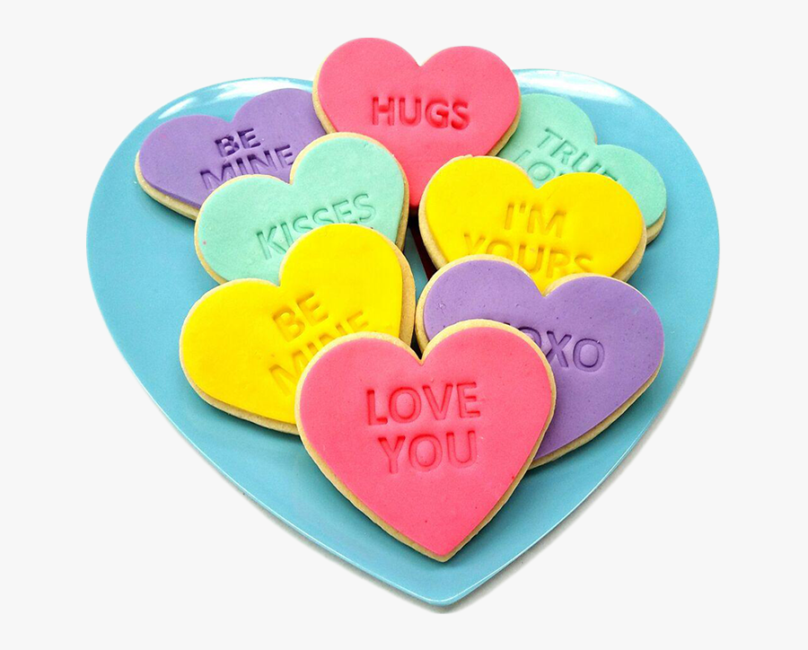 Conversation Hearts - Heart - Heart, Transparent Clipart