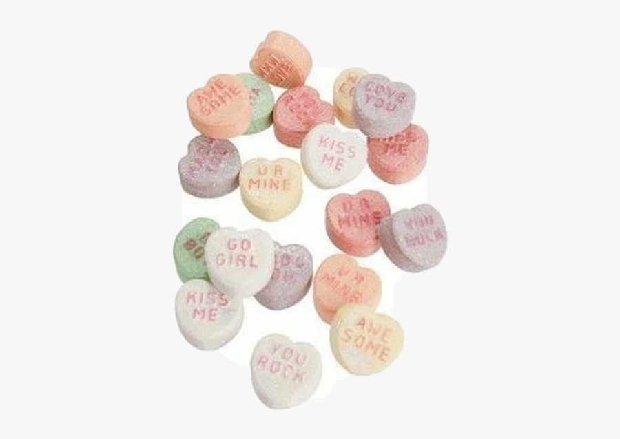 #aesthetic #tumblr #candy #hearts #moodboard #polyvore - Moodboard Fillers Png, Transparent Clipart