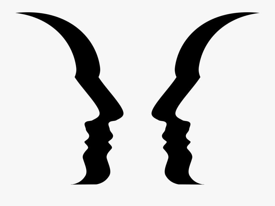 Conversation Clip Arts - Mental Health Silhouettes, Transparent Clipart