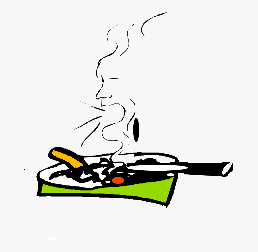 Free Ashtray - Ashtray Clip Art, Transparent Clipart